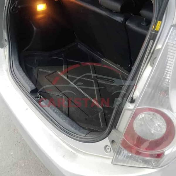 Toyota Aqua Foam Trunk Mat Black for 2011-2022