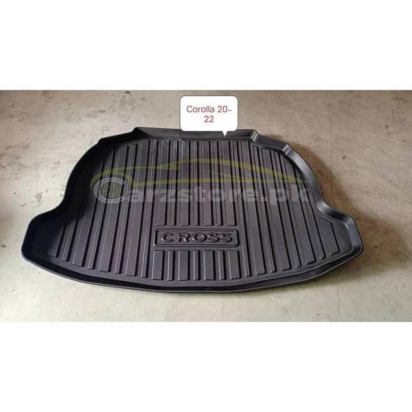 Toyota Corolla Cross Trunk Mat PVC (China)
