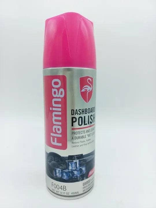 Flamingo Dashboard Polish Black Ice 450ML