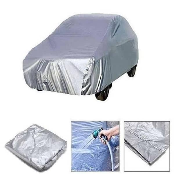 Car Top Cover for Honda City (2001–2021), Parachute Silver