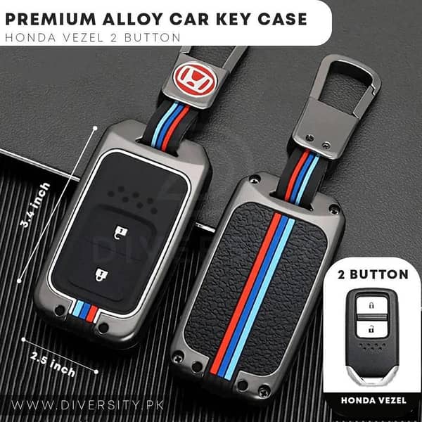 Honda Vezel Metal Car Key Cover