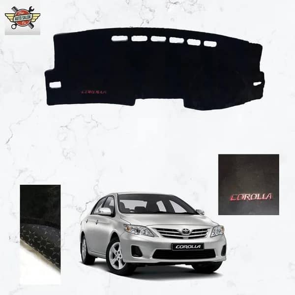TOYOTA COROLLA (2009-2013) Velvet Dashboard Mat
