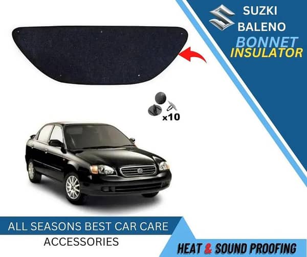 Suzuki Baleno Bonnet Insulator for Heat Resistance and Sound Dampening