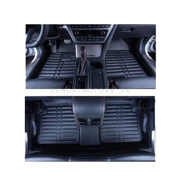 Honda City 5D Custom Floor Mat Black 3 Pcs – Model 2022 (6th generation)