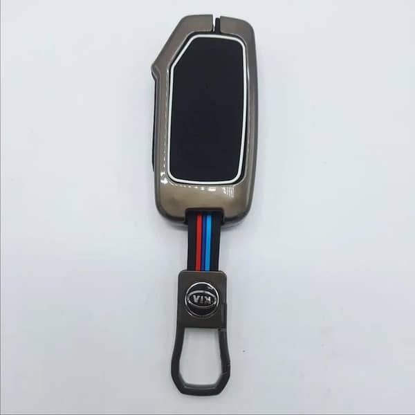 Kia Sportage 2025 Remote Key Cover – Premium Alloy Metal Case with Keychain