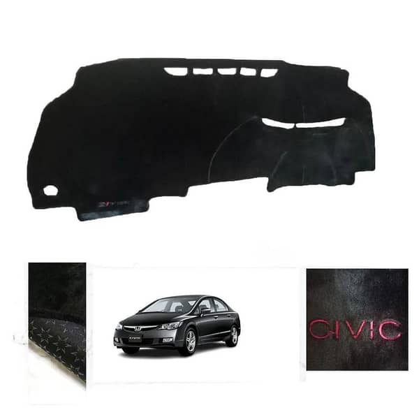 Honda Civic 2006-2012 Reborn Velvet Dashboard Mat