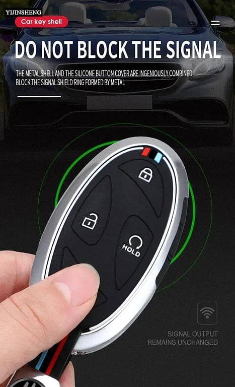 Metal Ally Key Cover for Hyundai Sonata N Line 2025