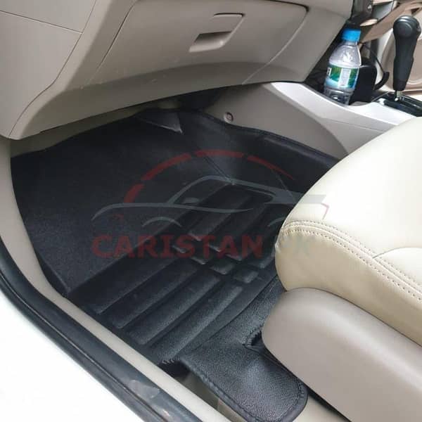 Honda City 5D Floor Mats Black (2009-2021)