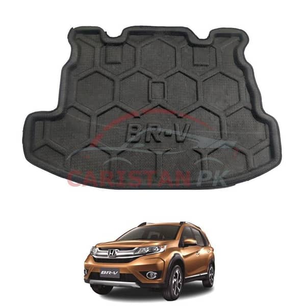 Honda BRV PVC Trunk Mat Black