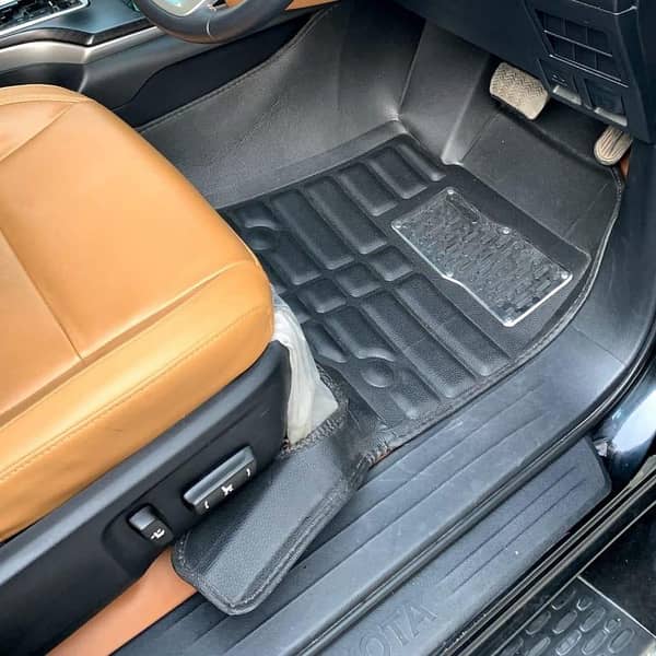 Toyota Hilux Revo Rocco 5D Floor Mats (Black)