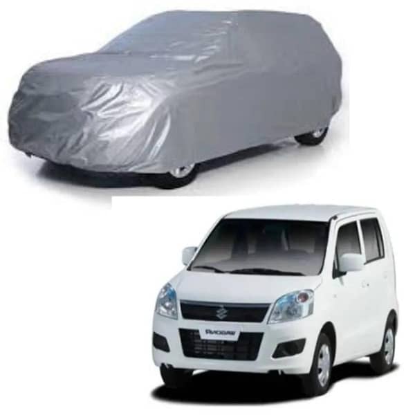 Wagon R Topcover Silver Parashoot Car Cover – Dustproof and Waterproof
