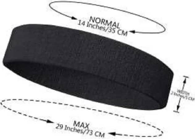 Fitness Sports Sweatband Headband for Yoga, Gym, and Training