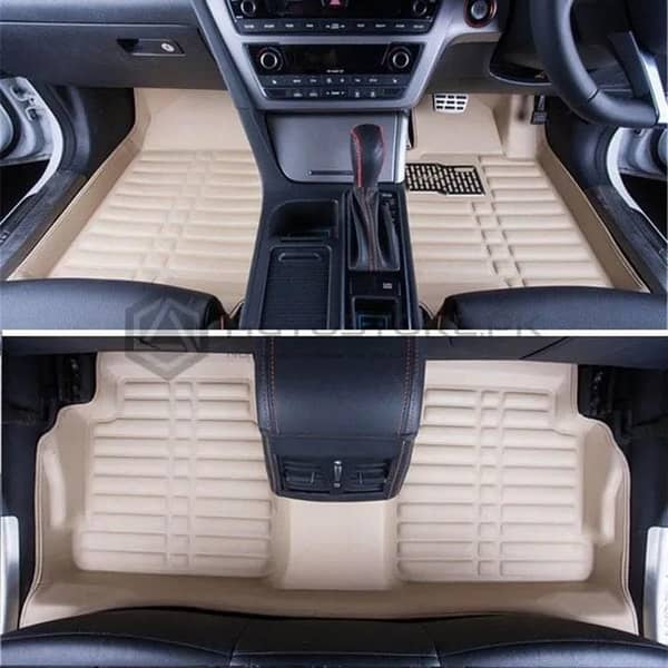 Honda Civic Reborn 5D Floor Mats – Black, New Design