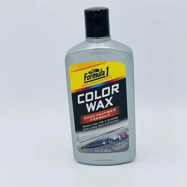 Formula 1 Color Liquid Car WAX for All Silver Paint Finishes (16 fl oz / 473 ml)