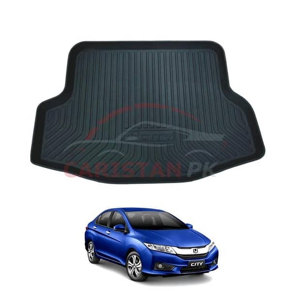 Honda City 5D Trunk Mat Black for 2022 Model & Onwards