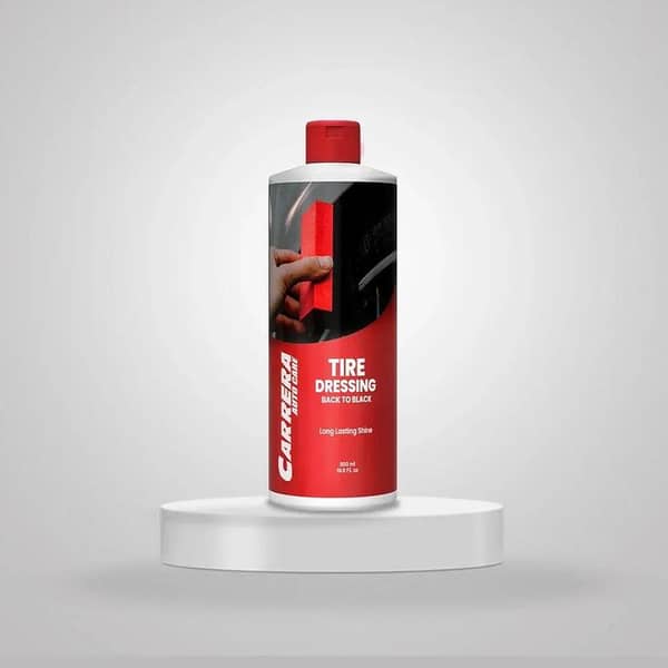 Carrera Tire Dressing 500ml – Car Tire Polish, Tyre Glow, Tyre Shiner, Black Tire Polish