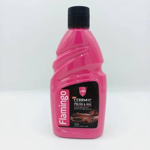 Flamingo Ceramic Polish & Wax – All-in-One Formula