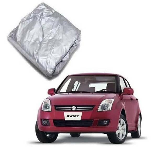 Car Top Cover for Suzuki Swift - Silver