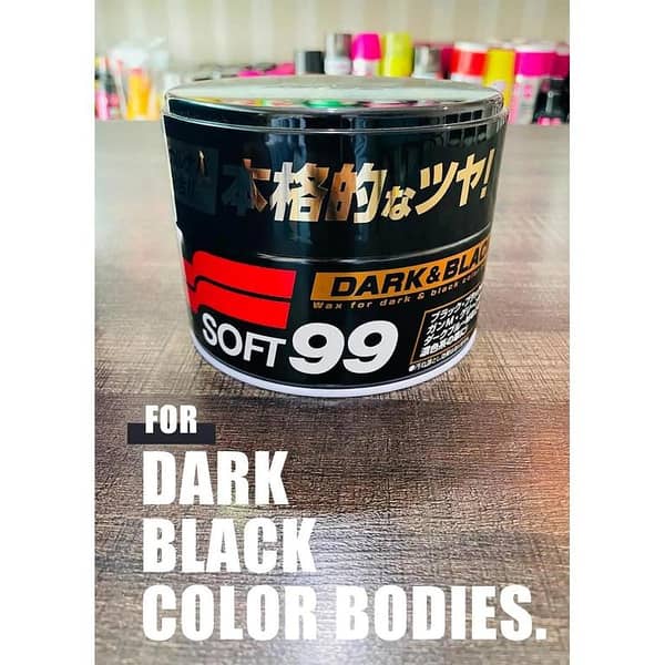 SOFT99 Wax for Dark & Black Colors