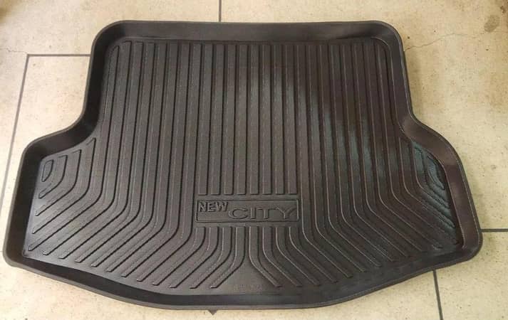 Honda City trunk mat set (PVC Diggi mat) for 2021, 2022, 2023