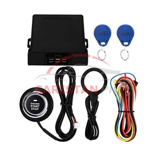 Push Start System for Auto Cars with Keyless Entry (Engine Start) Kit Without Remote