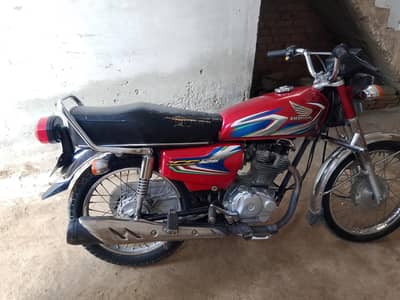 Neat and clean conditioned bike