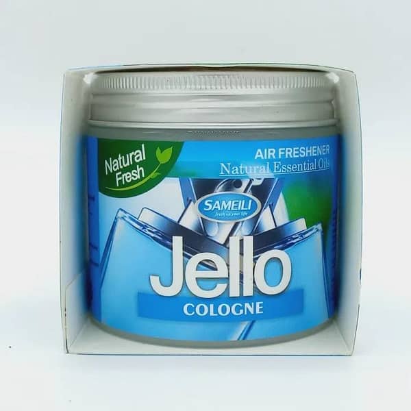 Jello Air Freshener Cologne Scent – 220g Gel Odor Eliminator for Room, Closet, Bathroom, and Car
