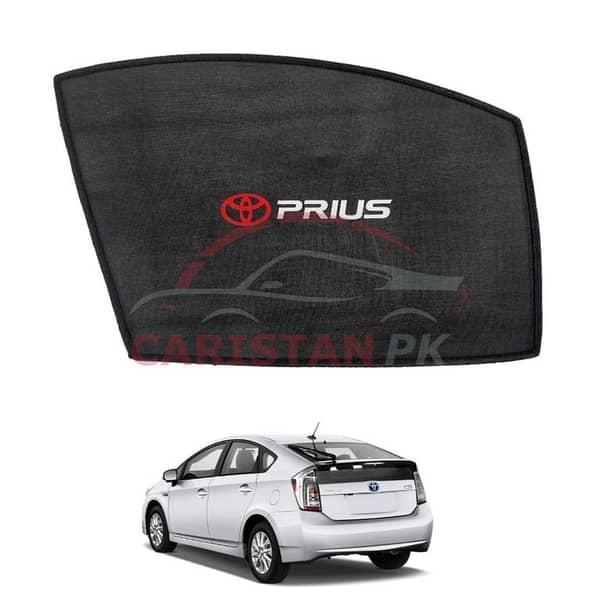Toyota Prius Sunshades With Logo for 2010-2017 (1800cc)