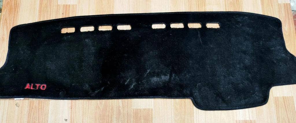 Suzuki Alto 660cc Velvet Dashboard Mat – Premium Wool-Feel Interior Accessory