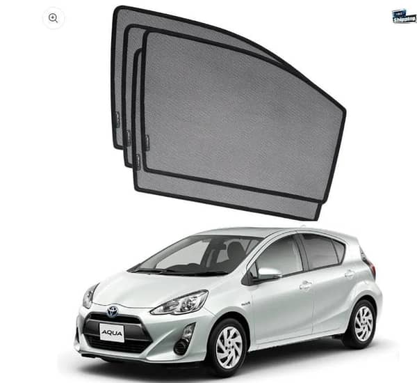 Sun Shades (Car Pardy) for Toyota Aqua Hatchback 2010-2025
