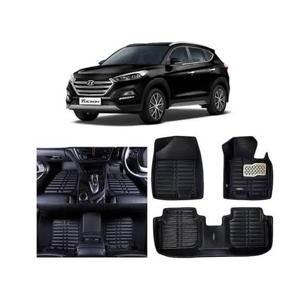 Hyundai Tucson 5-Door Floor Mats, Black