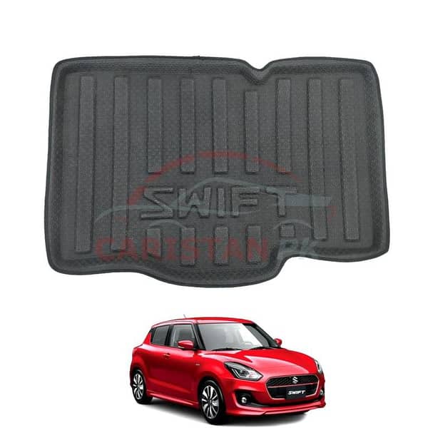Suzuki Swift Foam Trunk Mat Black for 2022 Model and Later