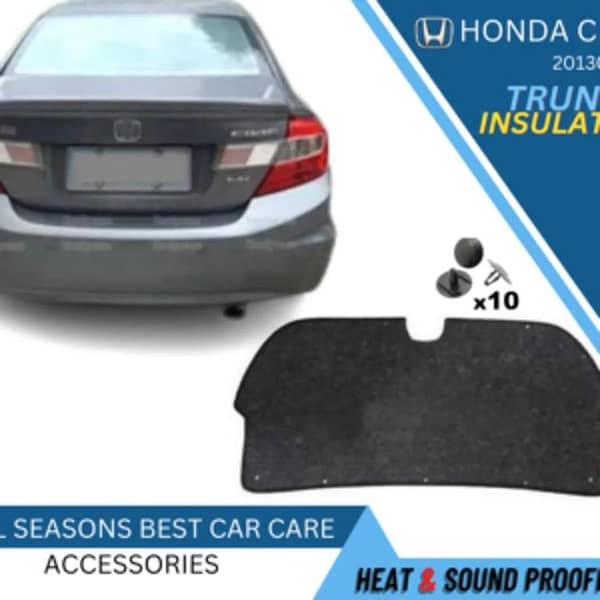 Diggi Namda Trunk Lid Liner/Cover for Honda Civic Rebirth (2012-2015)