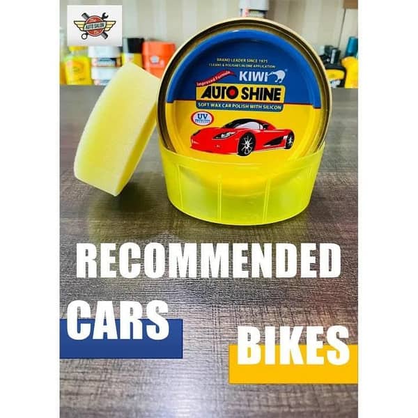 Kiwi Auto Shine Polish for Cars and Bikes