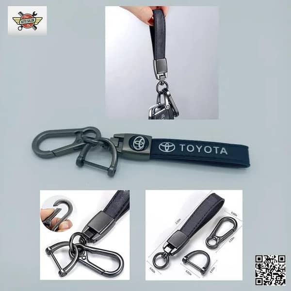 Toyota TPU Keychain Plus Leather Special