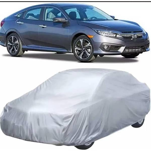 Car Top Cover for Honda Civic (2016–2024) – Silver