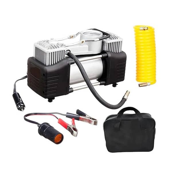 Car Dual Air Compressor Heavy Duty (12V) – 150 psi Car Pump