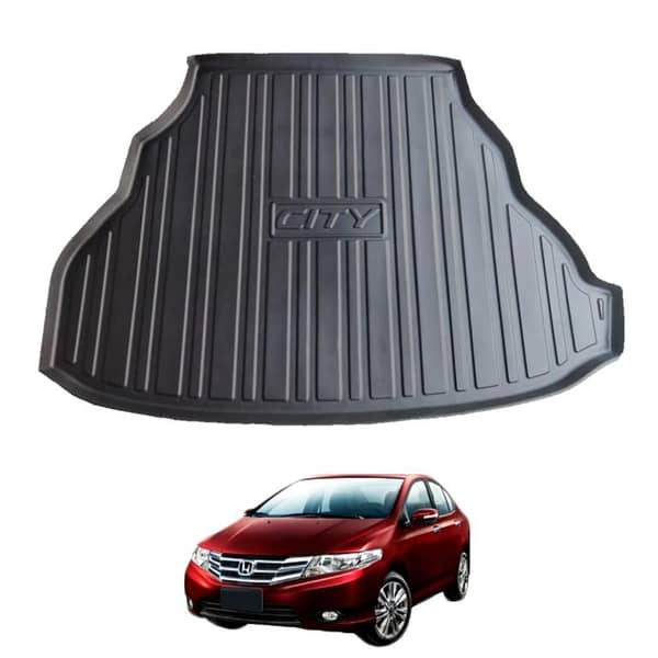Honda City 5D Trunk Mat Black 2009-2021