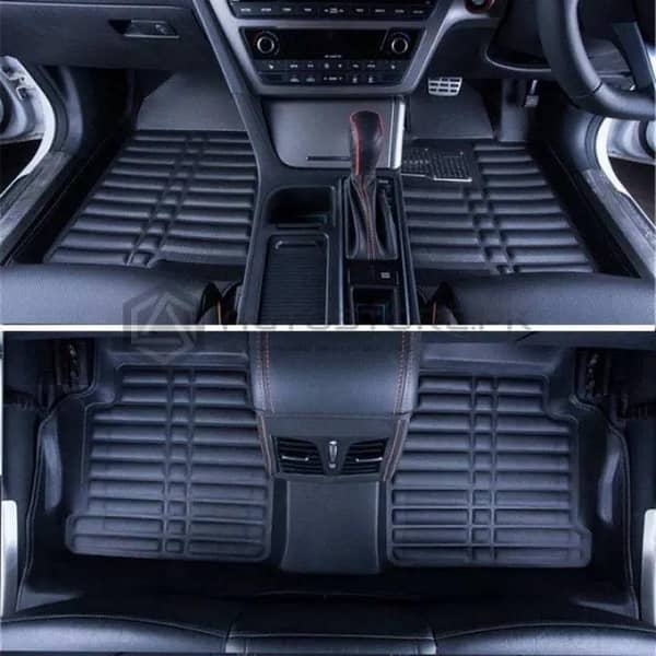 3 Pcs Premium Quality 5D Car Mats for Suzuki Wagon R