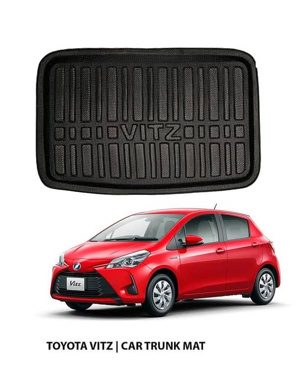 Toyota Vitz 2013–2022 EVA Trunk Car Floor Mat