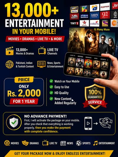 Movies, Dramas & Live TV Channels on your mobile