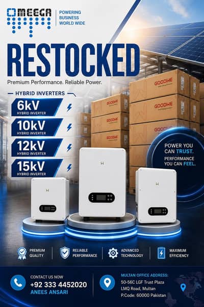 GoodWe Hybrid Solar Inverters/Solar Inverter 6kW to 20KW Available