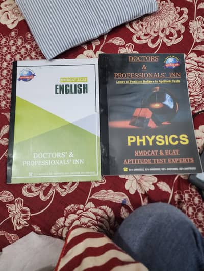 mdcat books doctors inn 10/10 new condition