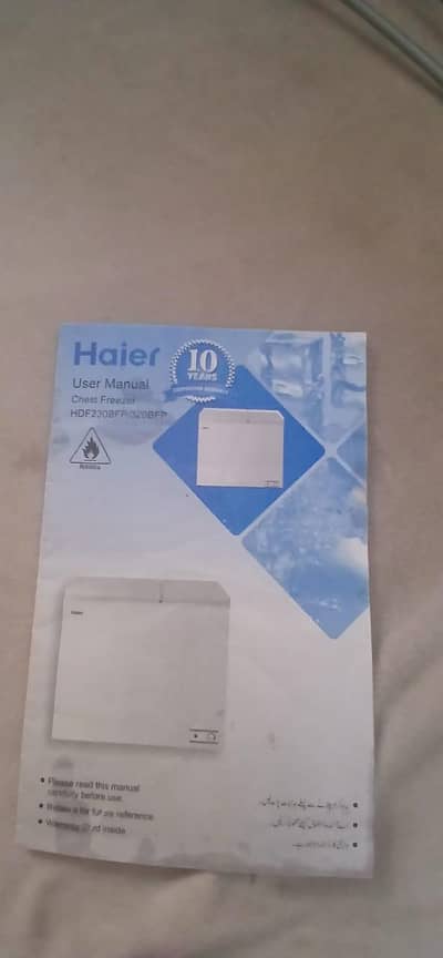 Haier Freezer orignal condition