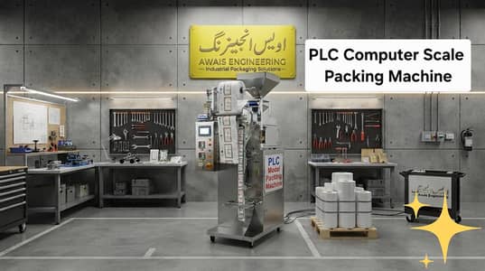 PLC/HMI Model Scale Packing Machine for 100gm to 1kg Packing