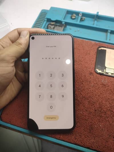 Google pixel 5 doted pannel