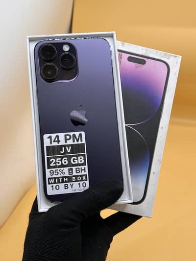 Apple iPhone 14 Pro Max Jv 256 GB 95% Battery Health with box