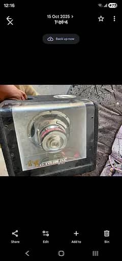 imported subwoofer heavy wuality bass