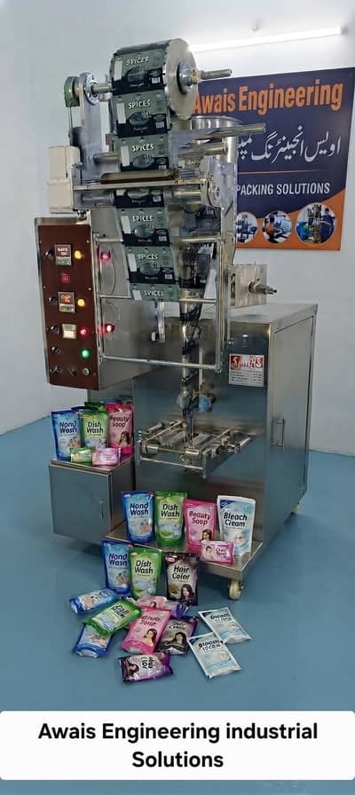 Packing Machine For Bleach Cream Liquid Juice Hair Remover Hair Colour