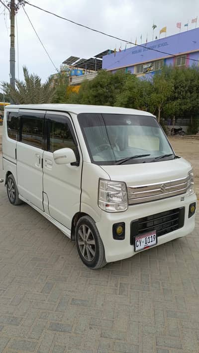 Suzuki Every Wagon 2015 2018 Pearl White